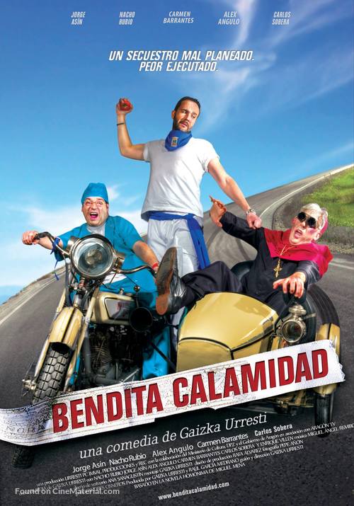 Bendita calamidad - Spanish Movie Poster