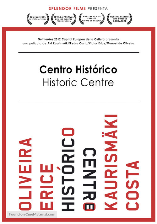 Centro Hist&oacute;rico - Spanish Movie Poster