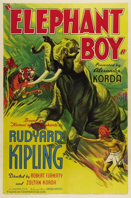 Elephant Boy - Movie Poster