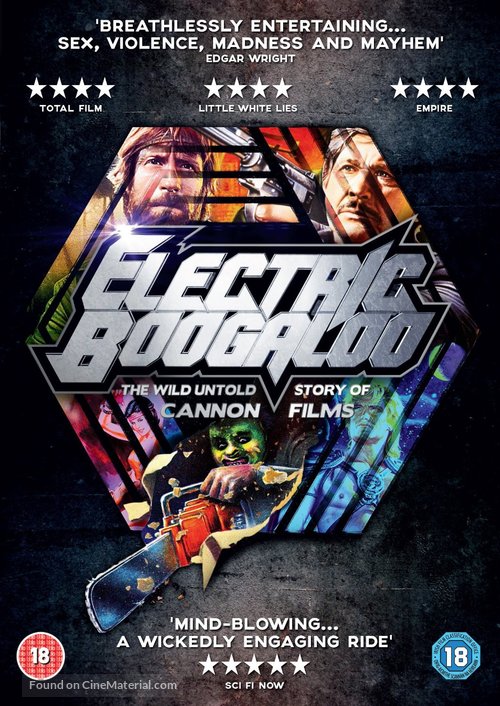 Electric Boogaloo: The Wild, Untold Story of Cannon Films - British Movie Cover