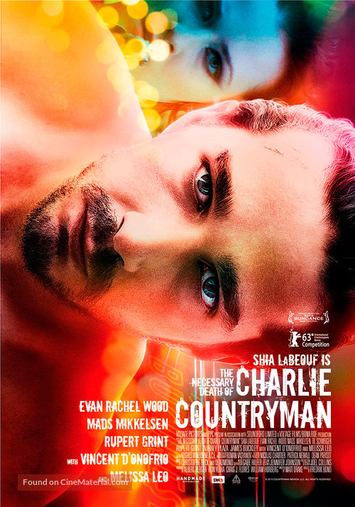 The Necessary Death of Charlie Countryman - Thai Movie Poster