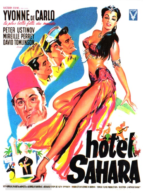 Hotel Sahara - French Movie Poster