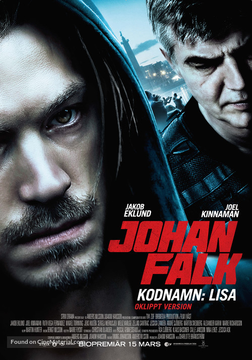 Johan Falk: Kodnamn Lisa - Swedish Movie Poster