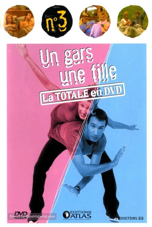 &quot;Un gars, une fille&quot; - French DVD movie cover