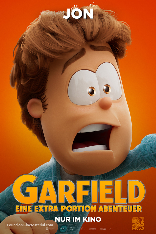 The Garfield Movie - German Movie Poster