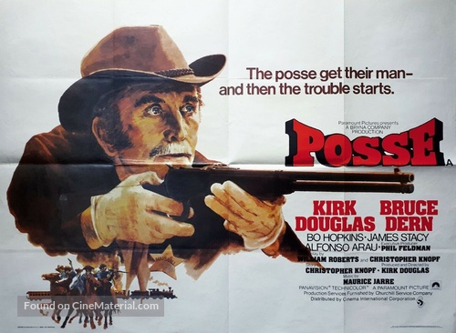 Posse - British Movie Poster