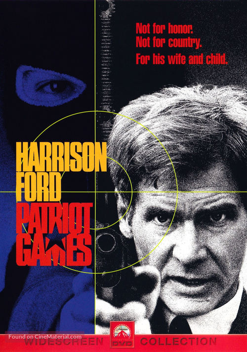 Patriot Games - DVD movie cover