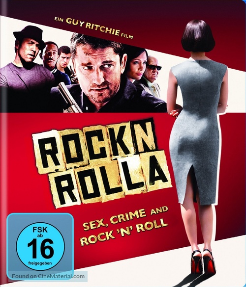 RocknRolla - German Blu-Ray movie cover