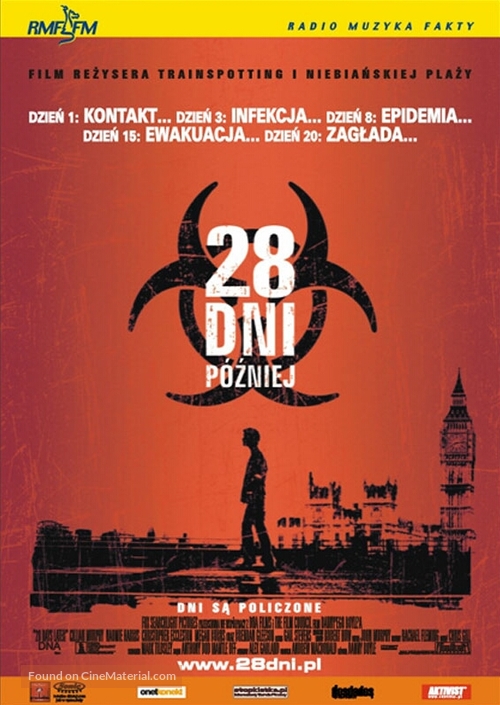 28 Days Later... - Polish Movie Poster