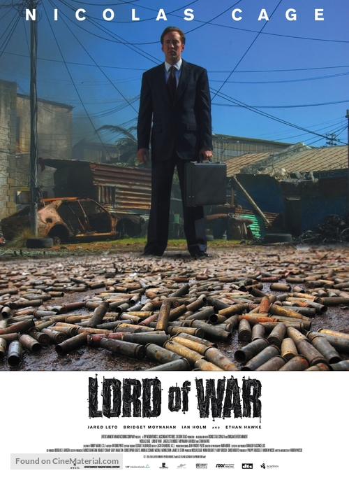 Lord of War - Danish Movie Poster