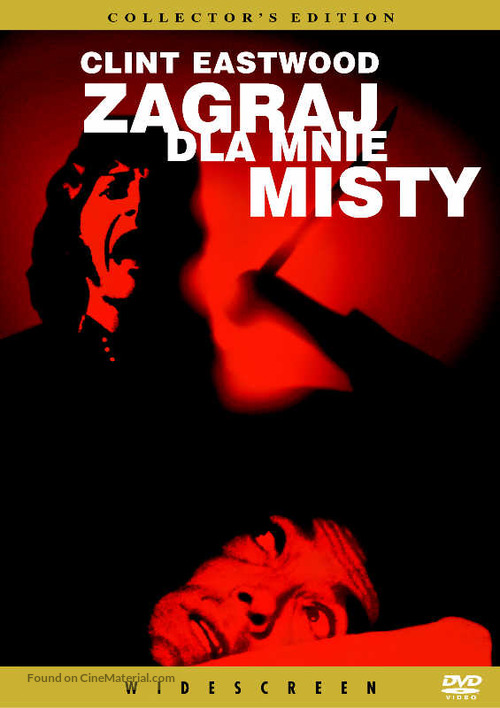 Play Misty For Me - Polish DVD movie cover