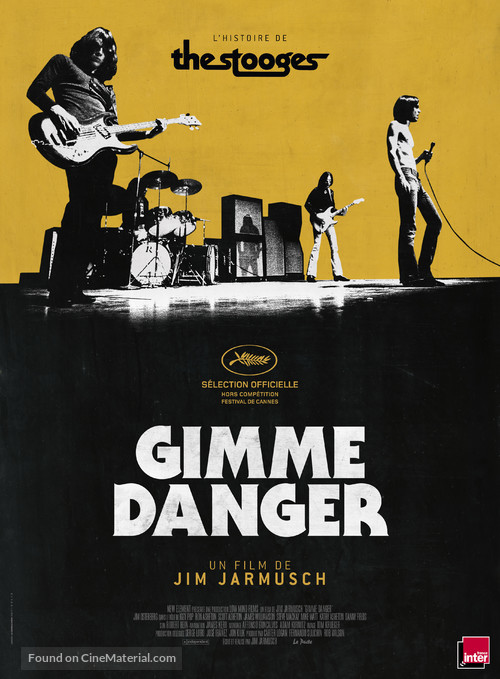 Gimme Danger - French Movie Poster