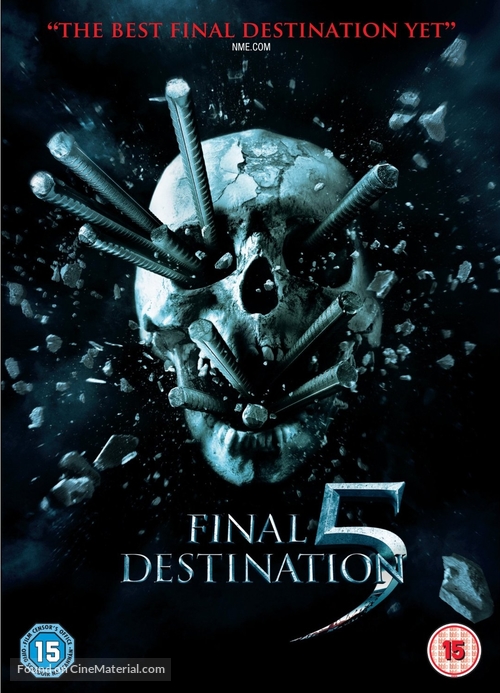 Final Destination 5 - British DVD movie cover