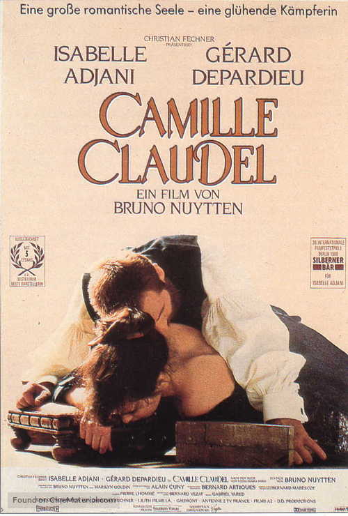 Camille Claudel - German Movie Poster