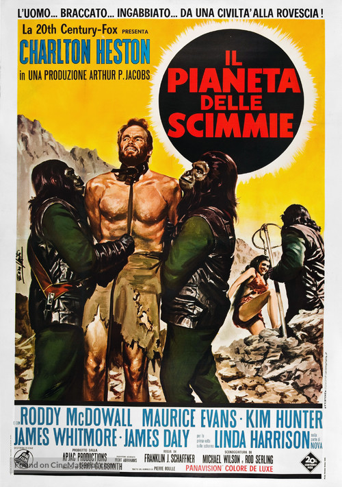 Planet of the Apes - Italian Movie Poster