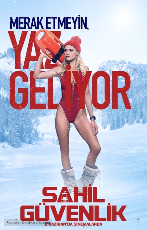 Baywatch - Turkish Movie Poster