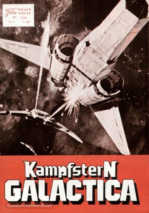 Battlestar Galactica - German poster