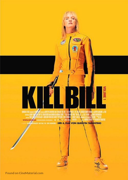 Kill Bill: Vol. 1 - German Movie Poster