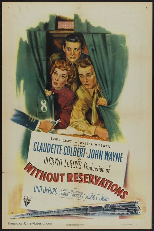 Without Reservations - Movie Poster