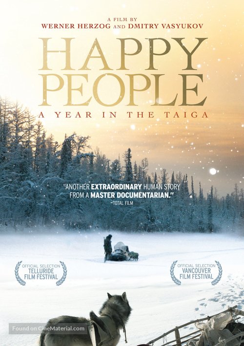 Happy People: A Year in the Taiga - DVD movie cover