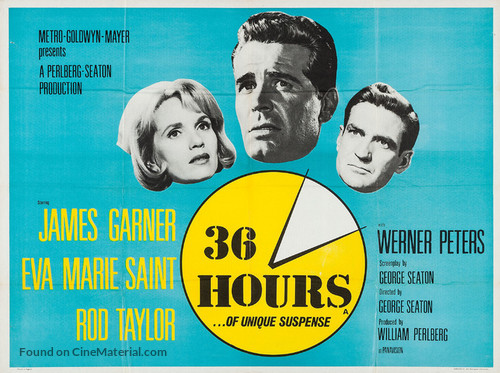 36 Hours - British Movie Poster