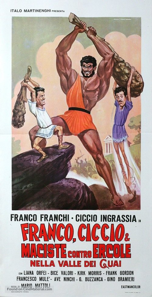 Maciste contro Ercole nella valle dei guai - Italian Movie Poster