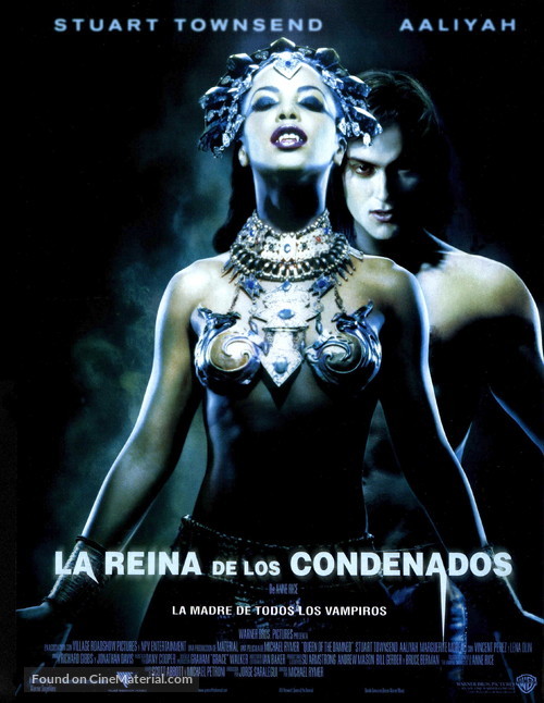 Queen Of The Damned - Spanish Movie Poster