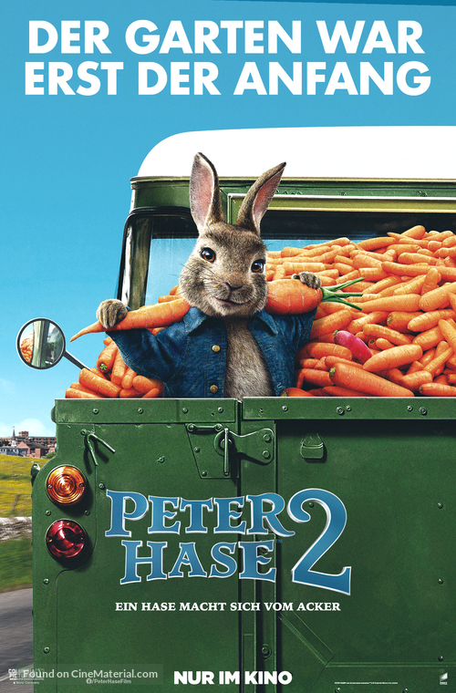 Peter Rabbit 2: The Runaway - German Movie Poster