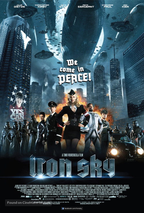 Iron Sky - Danish Movie Poster