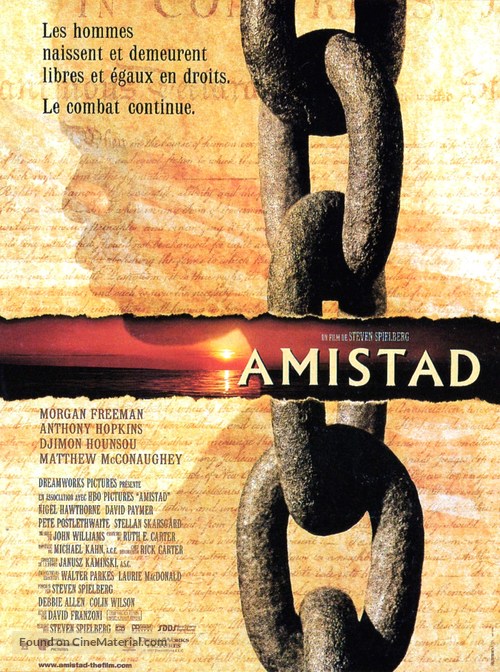 Amistad - French Movie Poster