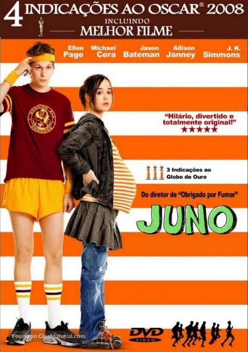 Juno - Brazilian DVD movie cover