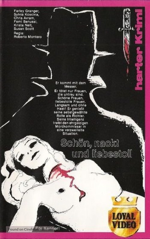 Cos&igrave; dolce... cos&igrave; perversa - German VHS movie cover
