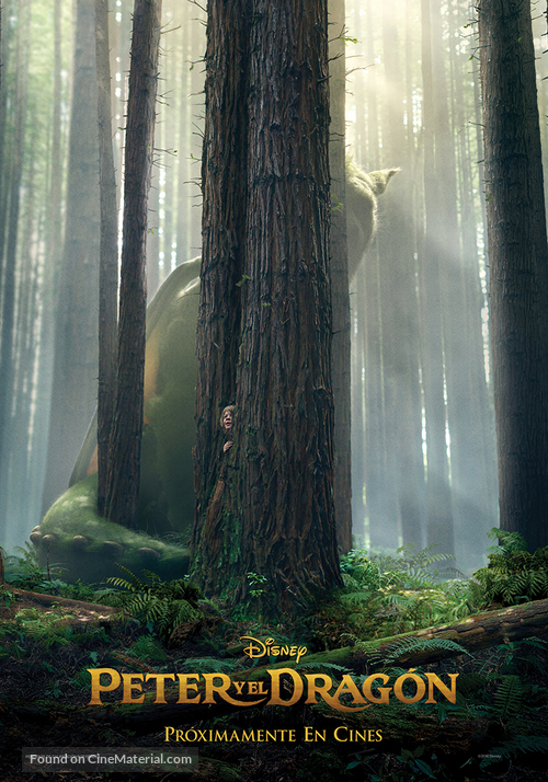 Pete&#039;s Dragon - Spanish Movie Poster