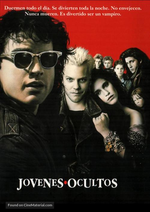 The Lost Boys - Spanish Movie Cover