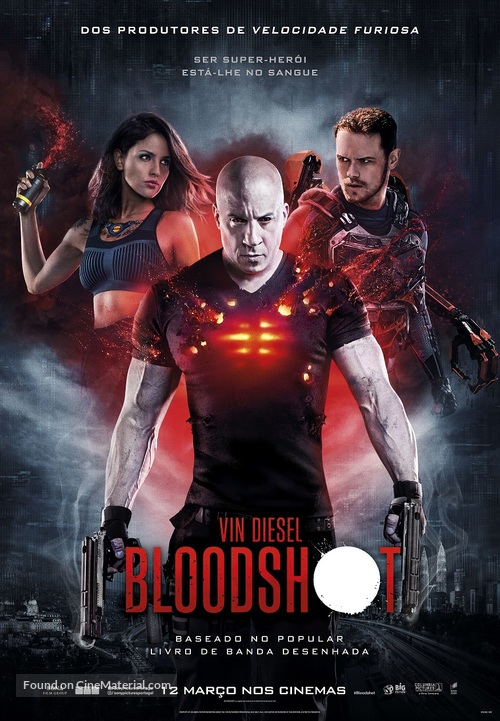 Bloodshot - Portuguese Movie Poster