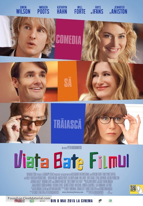 She&#039;s Funny That Way - Romanian Movie Poster