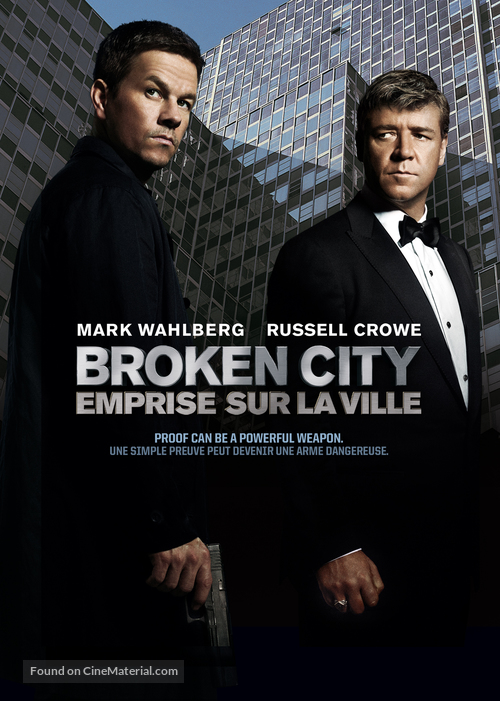 Broken City - Canadian DVD movie cover