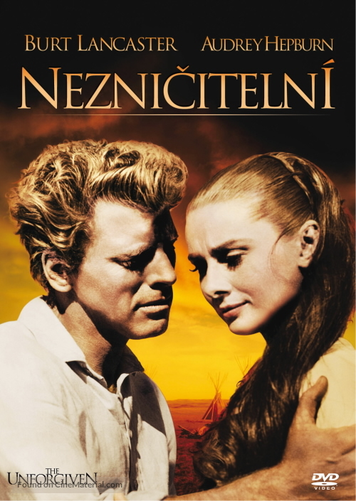 The Unforgiven - Czech DVD movie cover