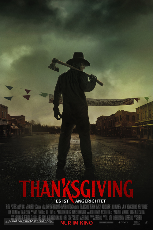 Thanksgiving - Danish Movie Poster