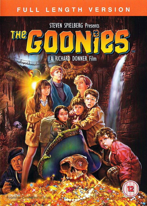 The Goonies - British Movie Cover