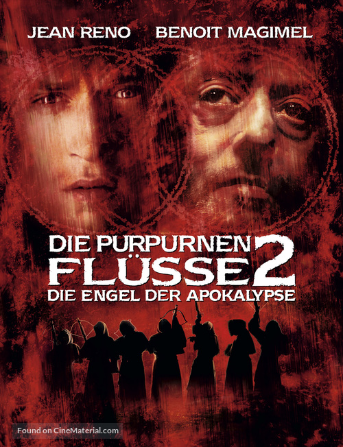 Crimson Rivers 2 - German poster