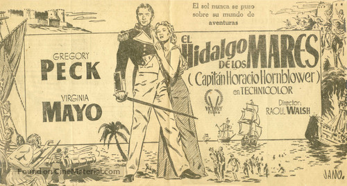 Captain Horatio Hornblower R.N. - Spanish poster