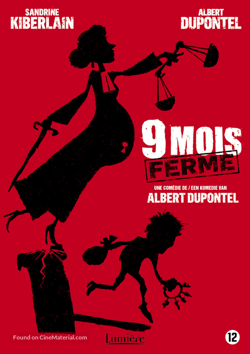 9 mois ferme - Belgian DVD movie cover