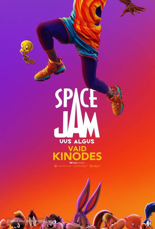 Space Jam: A New Legacy - Estonian Movie Poster