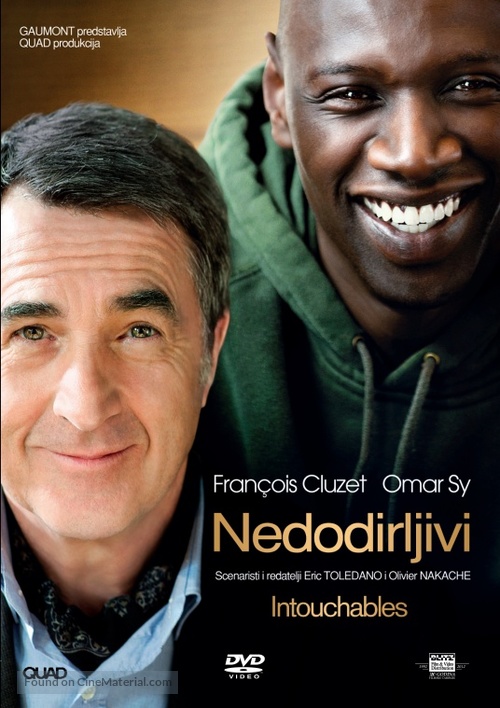 Intouchables - Croatian DVD movie cover