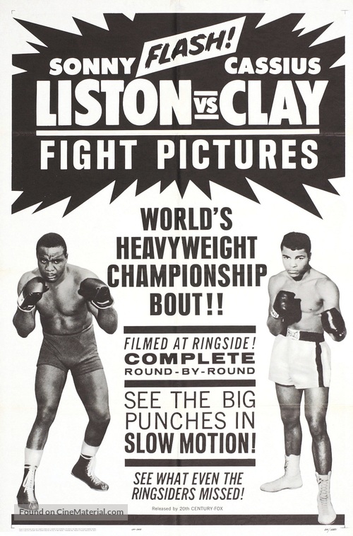 The Heavyweight Championship of the World: Cassius Clay versus Sonny Liston - Movie Poster