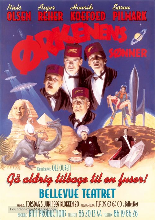 &Oslash;rkenens s&oslash;nner - G&aring; aldrig tilbage til en fuser! - Dutch Movie Poster