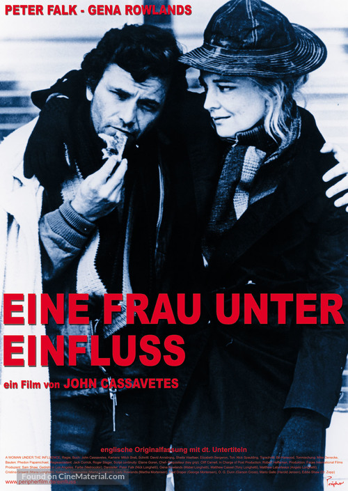 A Woman Under the Influence - German Movie Poster