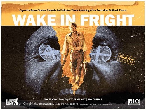 Wake in Fright - British Movie Poster