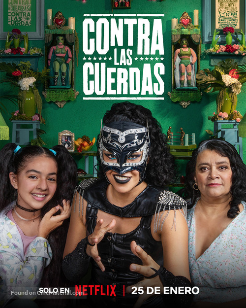 &quot;Contra las cuerdas&quot; - Mexican Movie Poster
